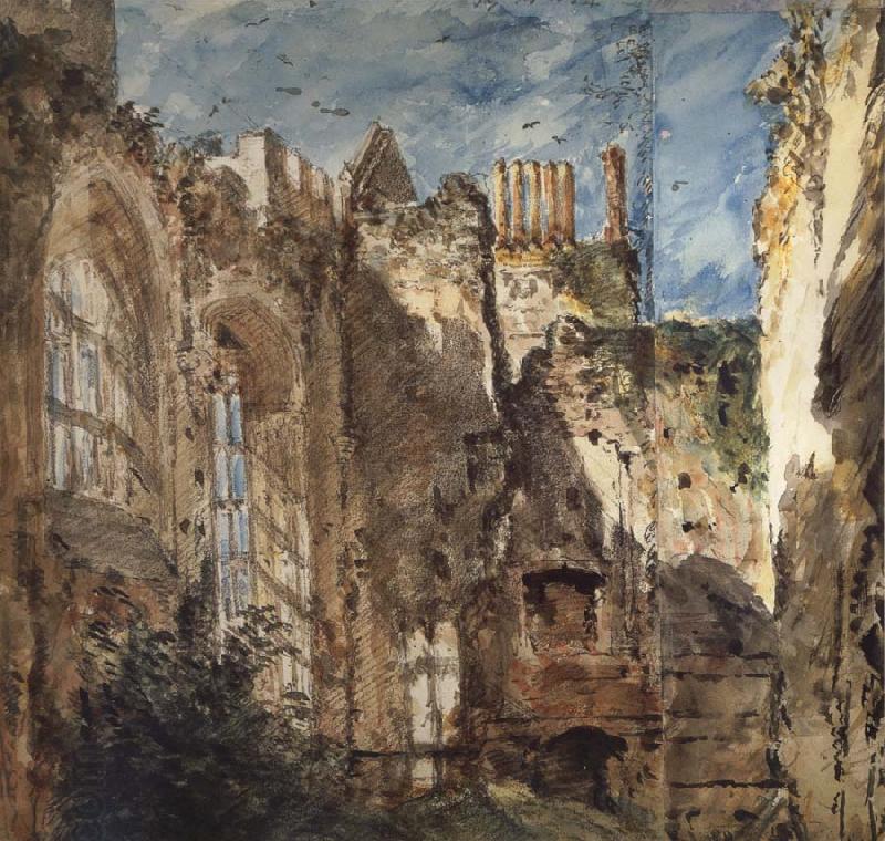 John Constable Cowdray House:The Ruins 14 Septembr 1834 China oil painting art